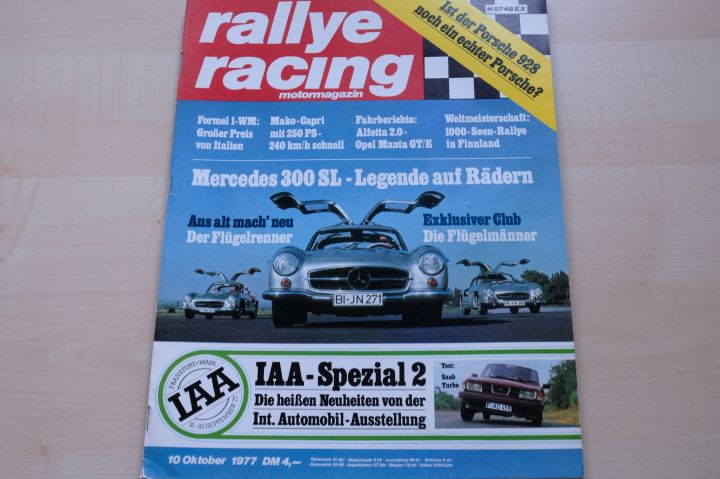 Rallye Racing 10/1977